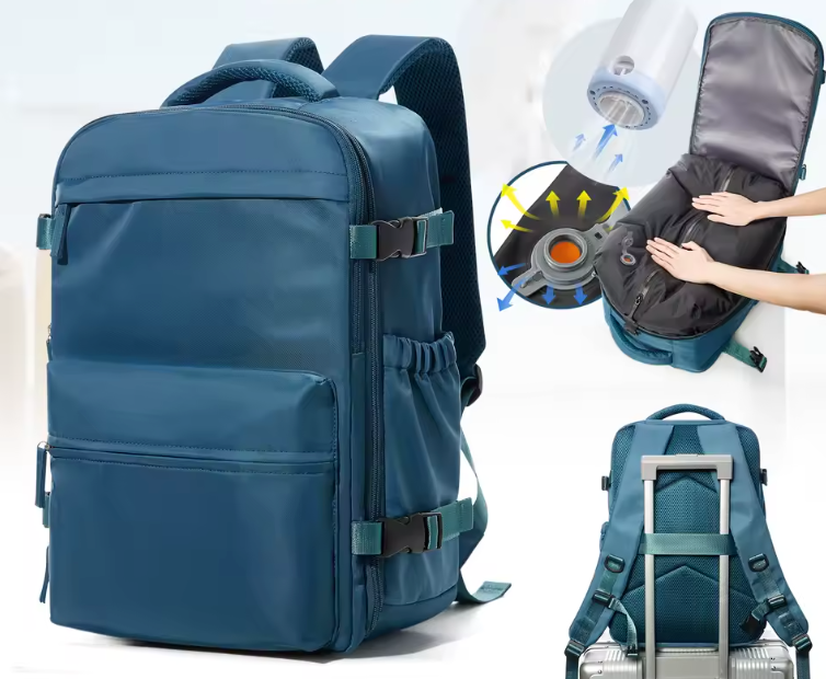 Sac à Dos Voyage | Compression Sous Vide & Ordinateur 15,6"