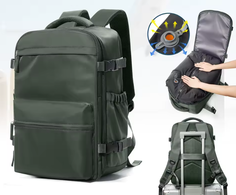 Sac à Dos Voyage | Compression Sous Vide & Ordinateur 15,6"