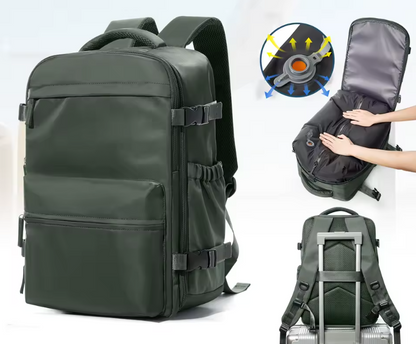 Sac à Dos Voyage | Compression Sous Vide & Ordinateur 15,6"