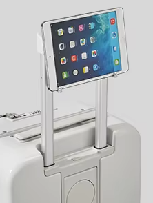 Mixi Valise à Cadre Aluminium & Roulettes | Cabine Premium avec Port USB & Support Téléphone