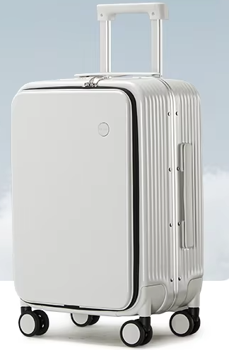 Mixi Valise à Cadre Aluminium & Roulettes | Cabine Premium avec Port USB & Support Téléphone
