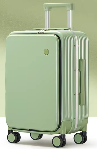 Mixi Valise à Cadre Aluminium & Roulettes | Cabine Premium avec Port USB & Support Téléphone