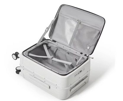 Mixi Valise à Cadre Aluminium & Roulettes | Cabine Premium avec Port USB & Support Téléphone