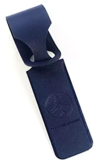 Étiquette de Bagage Discrète en Cuir | Identification Élégante pour Valise & Sac