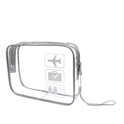 Trousse de Toilette Transparente Étanche | Organisateur Voyage Hommes & Femmes