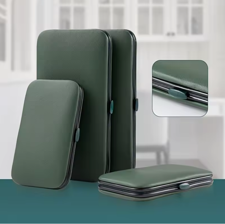 Kit Professionnel Manucure & Pédicure 18 pièces | Acier Inoxydable & Étui de Voyage