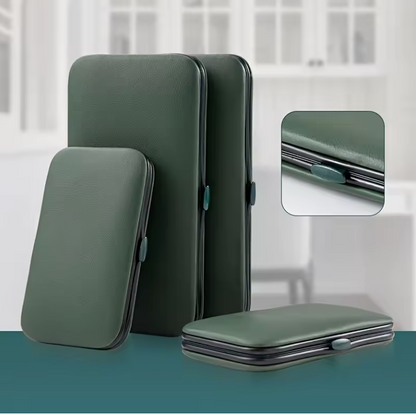 Kit Professionnel Manucure & Pédicure 18 pièces | Acier Inoxydable & Étui de Voyage