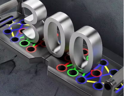 Planche de Pompes Multifonction 14 en 1 | Entraînement Complet du Haut du Corps à Domicile