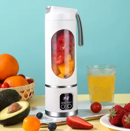 Mixeur Portable 10 Lames 3 Vitesses | Presse-fruits & Smoothies Rechargeable USB | 450 ml